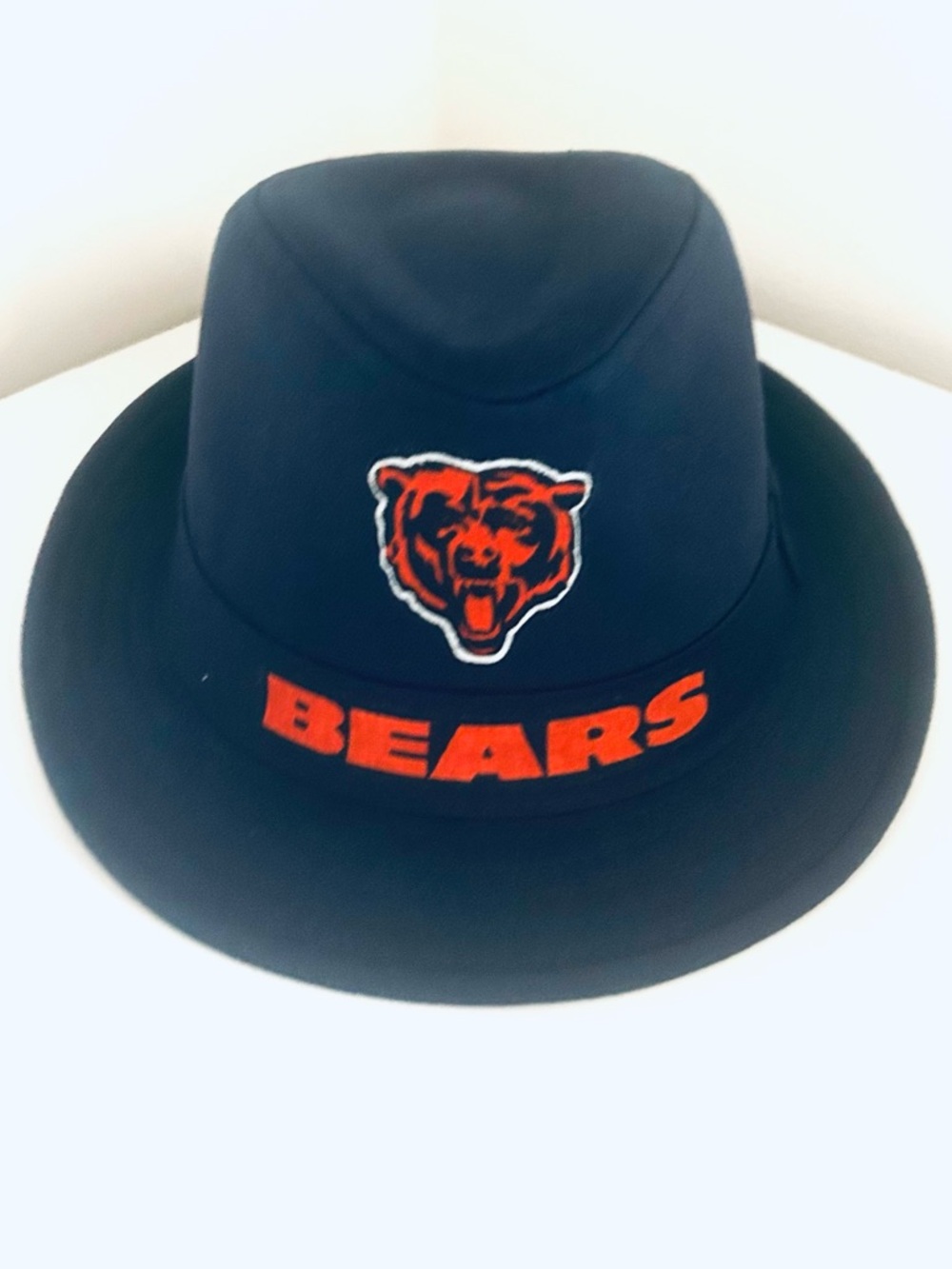 NWOT NEWHATTAN NAVY CHICAGO BEARS FEDORA